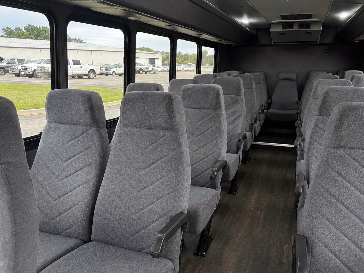 20 passenger minibus inside