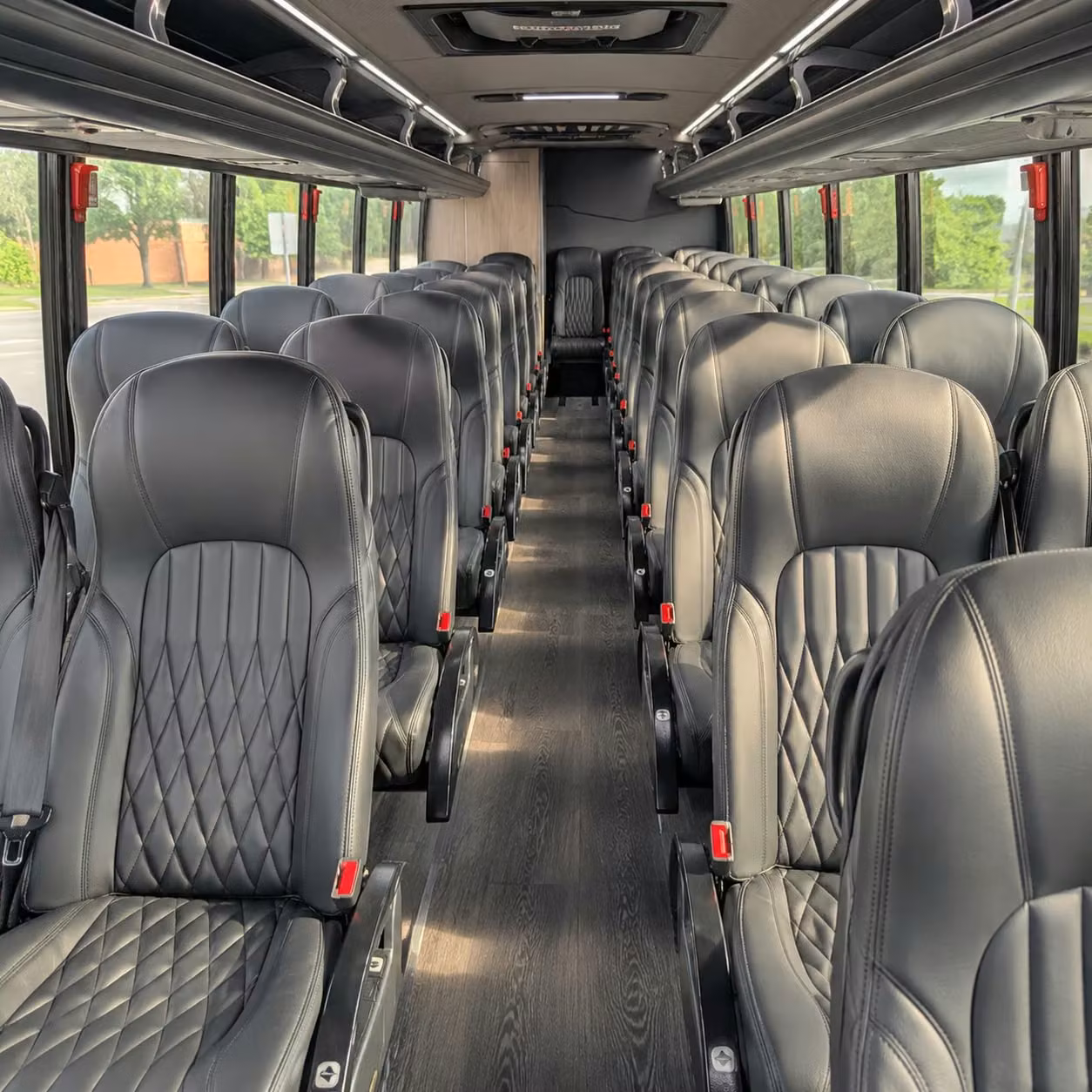 30 passenger minibus interior