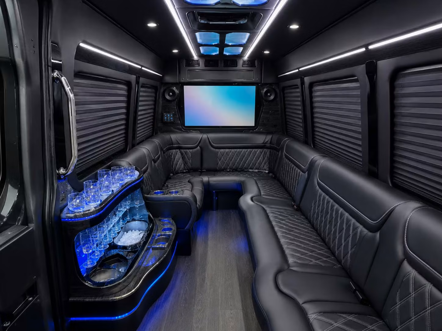 sprinter limousine inside