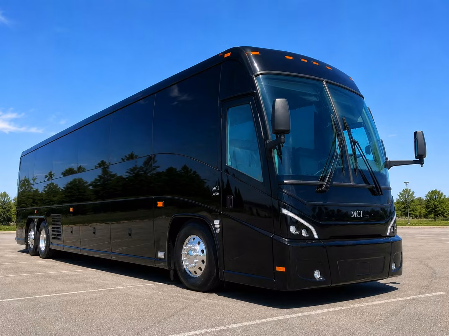 st louis charter bus interior