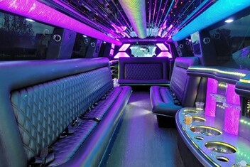 St Louis Limo Interior
