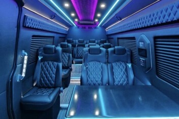 St Louis Sprinter Bus Interior